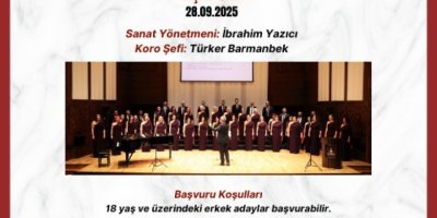 İZMİR BÜYÜKŞEHİR KORİST, TENOR VE BAS KORİST ALACAK