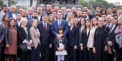 CHP'NİN YENİ İZMİR İL BAŞKANI CEMİL TUGAY İLE BULUŞTU