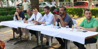 YENİ FOÇA'DA HALK TOPLANTISI YAPILDI