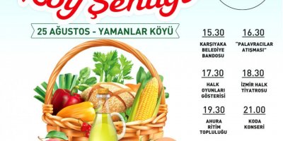 KARŞIYAKA'DA KENT İLE KÖY BULUŞUYOR... KAÇIRMAYIN!