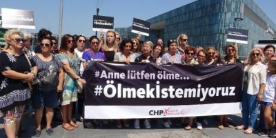 CHP'li kadınlar Bursa'dan haykırdı: Ölmek istemiyoruz