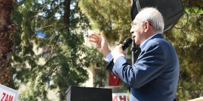 Kılıçdaroğlu, Aydın Çine'de halka seslendi