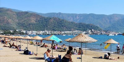 Muğla Sahillerinde Yoğunluk