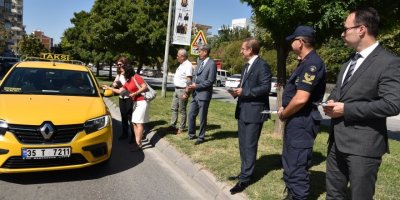 KARŞIYAKA YAYA GEÇİDİ NÖBETİNDE…