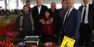 ALİ ENGİN PAZAR GEZDİ..ENGİN: MART'IN SONU BAHAR