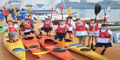 İZMİR'İN ÇOCUKLARI DENİZLE BULUŞTU