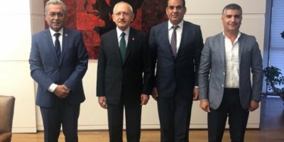 OĞLUNU GENEL MÜDÜR YAPMIŞTI...KILIÇDAROĞLU MAKAMDA KABUL ETTİ