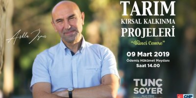 TUNÇ SOYER 'İKİNCİ CEMRE'Yİ ÖDEMİŞLİLERE ANLATACAK