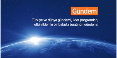 16-11-2019 / CUMARTESİ GÜNDEMİ
