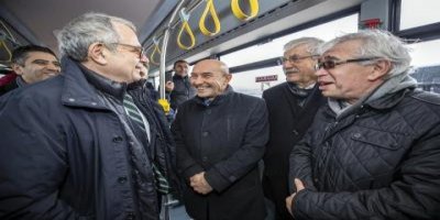 İZMİR'E YERLİ ÜRETİM 15 OTOBÜS