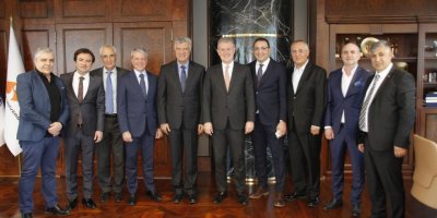 CHP NARLIDERE ADAYI ENGİN İZMİR İŞ DÜNYASI İLE BULUŞTU