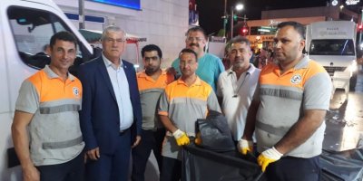 CHP'Lİ KANİ BEKO: 'BİR ALKIŞ DA TEMİZLİK İŞÇİLERİNE'