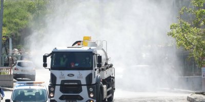 BAYRAKLI BELEDİYESİ'NDE HAFTA SONU MESAİSİ