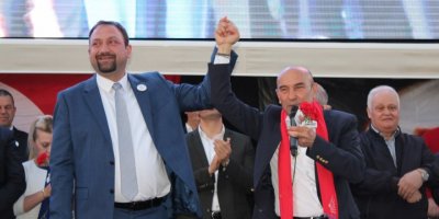 TUNÇ SOYER İLE UTKU GÜMRÜKÇÜ'NÜN ÇİĞLİ’DE HEDEFİ YÜZDE 70