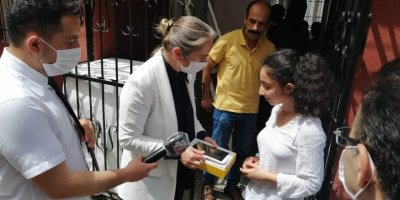 AK PARTİ İZMİR MİLLETVEKİLİ CEYDA BÖLÜNMEZ ÇANKIRI'DAN ÖĞRENCİLERE TEKNOLOJİK DESTEK