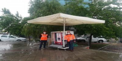 İZMİR BÜYÜKŞEHİR'DEN ÇİĞLİ VE GAZİEMİR'E SEYYAR MASKEMATİK