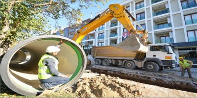 İZMİR'DE YAĞMUR SUYU OPERASYONU...EGE ÜNİVERSİTESİ'DE VAR...