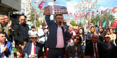 İŞTE ÖZKANLAR PAZARI'NIN YERİ..CHP ADAYI SANDAL AÇIKLADI