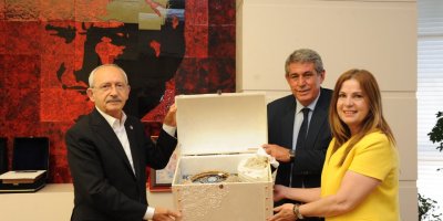 BALÇOVA GENEL BAŞKAN İLE BULUŞTU