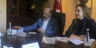 9 EYLÜL ÜNİVERSİTESİ REKTÖRÜ HOTAR ANKARA'DA KONUŞTU