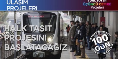 TUNÇ SOYER: İZMİR'DE RAYLI SİSTEMİ İKİ KAT ARTTIRACAĞIZ