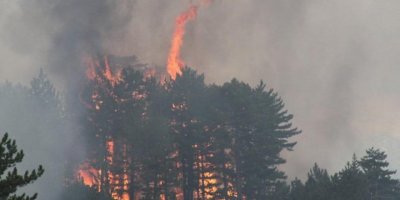 MENDERES VE SEFERİHİSAR ALEV ALEV...KONUTLAR BOŞALTILIYOR...