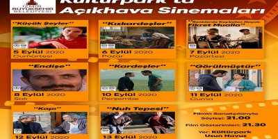 İZMİR'DE AÇIK HAVA SİNEMA GÜNLERİ BUGÜN BAŞLIYOR..İŞTE PROGRAM