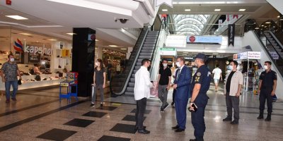 KARŞIYAKA KAYMAKAMI ÇARŞIYI BASTI..TAM 120 KİŞİLİK EKİP