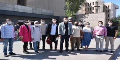 AK PARTİ İZMİR İL GENÇLİK KOLLARI EROL MÜTERCİMLER'İ SAVCILIĞA ŞİKAYET ETTİ