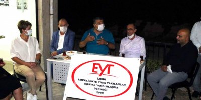 CHP İZMİR MİLLETVEKİLİ SINDIR:' EMEKLİLİK HAKTIR GASP EDİLEMEZ'