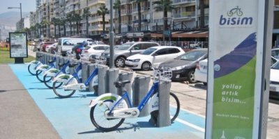 KORDON'DA BİSİKLET YOLUNA GİREN ARAÇLARA CEZA