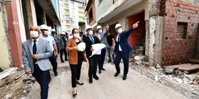 TUNÇ SOYER 'ÖRNEKKÖY KENTSEL DÖNÜŞÜMDE ÖRNEK OLACAK' DEDİ