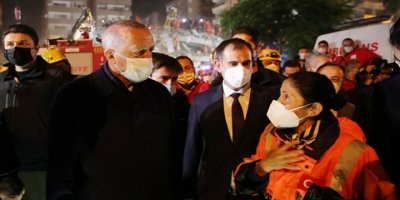 CUMHURBAŞKANI ERDOĞAN: 'İZMİR'DE DEPREM KONUTLARINA BİR AY İÇERİSİNDE BAŞLAYACAĞIZ'