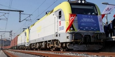 ÇİN'E GİDECEK İKİNCİ İHRACAT TRENİ YOLA ÇIKTI
