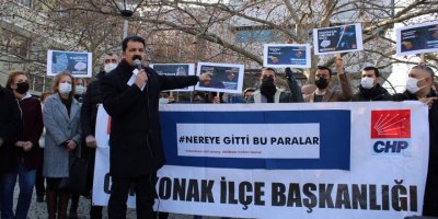 CHP KONAK İLÇE KEMERALTI'NDA AÇIKLAMA YAPTI