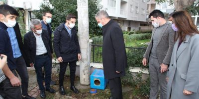 AK PARTİ BAYRAKLI'DAN SOKAK HAYVANLARI İÇİN KAMPANYA