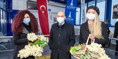 YENİLENEN PASAPORT İSKELESİNE 'NERGİS'Lİ AÇILIŞ