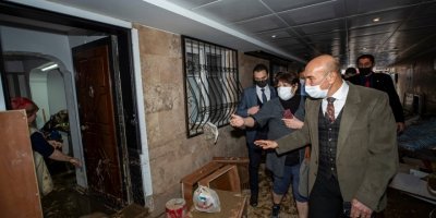 İZMİR'DE 2 BİN 600 BAŞVURUDAN 948 HANEYE SEL YARDIMI YAPILACAK