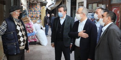 AK PARTİ İZMİR İL BAŞKANI SÜREKLİ:' ESNAFA DESTEĞİMİZ HİÇ SÖZDE KALMADI'