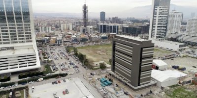 BAYRAKLI'YA BÜYÜK OTOPARK GELİYOR...OTOMATİK OTOPARK