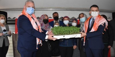 BAKAN PAKDEMİRLİ MENEMEN BELEDİYESİ'Nİ ZİYARET ETTİ