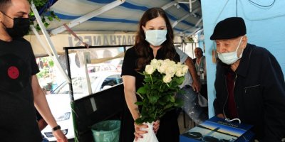 BAŞKAN ÇALKAYA 'O BABALARI' YALNIZ BIRAKMADI