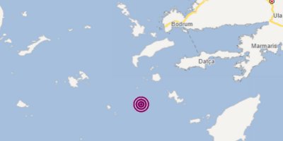 DATÇA AÇIKLARINDA DEPREM MEYDANA GELDİ