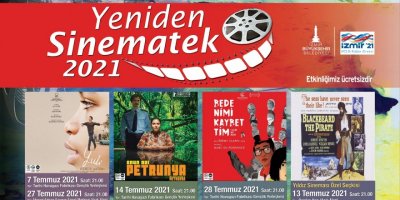 İZMİR'DE AÇIK HAVADA SİNEMA KEYFİ BAŞLIYOR