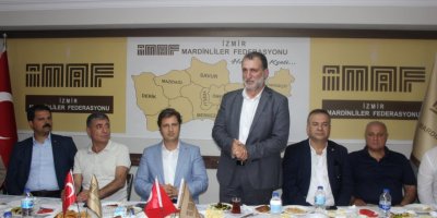 CHP İZMİR İL BAŞKANI DENİZ YÜCEL MARDİNLİLER İLE BULUŞTU