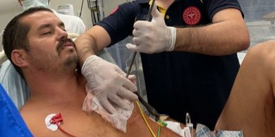 KARABURUN'DAN 9 EYLÜL'E BÖYLE GELDİ..TAM KALBİNE SAPLANDI...