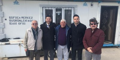 CHP FOÇA ADAYI GÜRBÜZ'DEN FOÇALI BALIKÇILARA ZİYARET