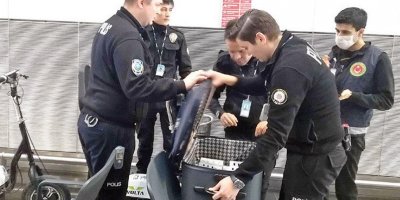 'HAVALİMANINDA ALTIN OPERASYONU'