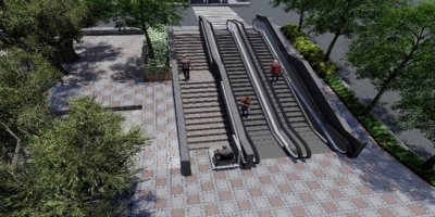 İZMİRLİLER HATAY'DA 'YÜRÜYEN MERDİVEN' İLE YÜRÜYECEK