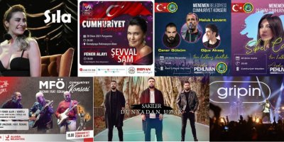 İZMİR'DE ŞARKI FESTİVALİ GİBİ CUMHURİYET BAYRAMI